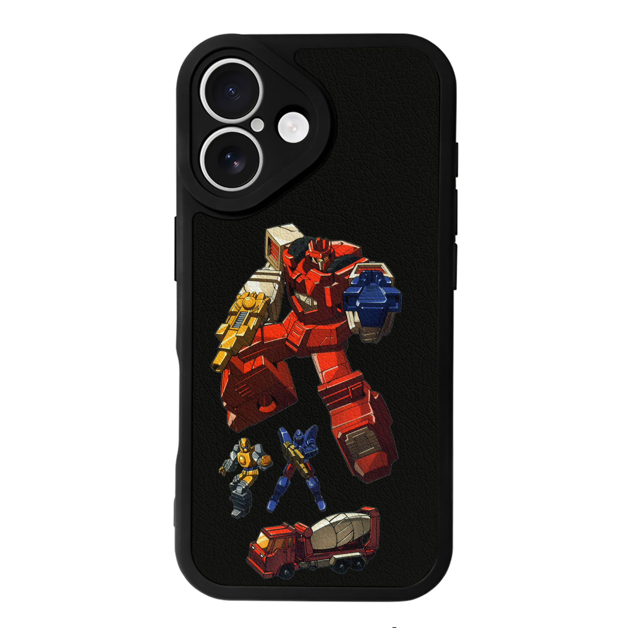 （画像用）  【iPhone 16シリーズ対応】シリコンスマホケース（レザー調） 材質：シリコン